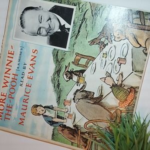Vintage More Winnie-the-Pooh Read by Maurice Eveans Vinyl